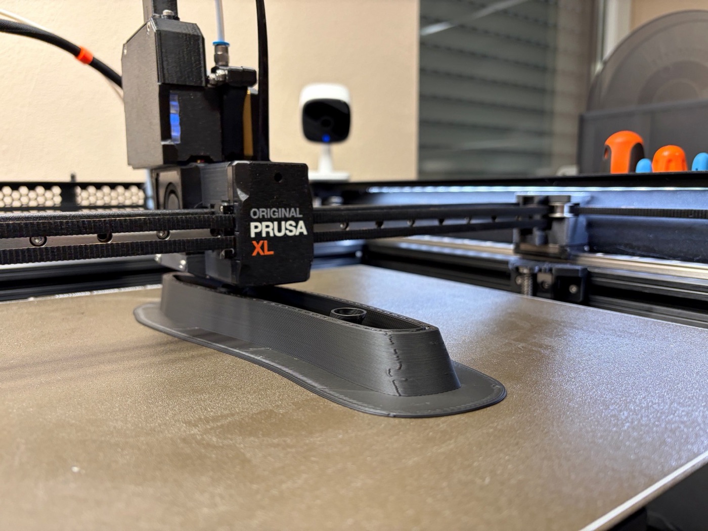 Druckfortschritt am Display des 3D-Druckers