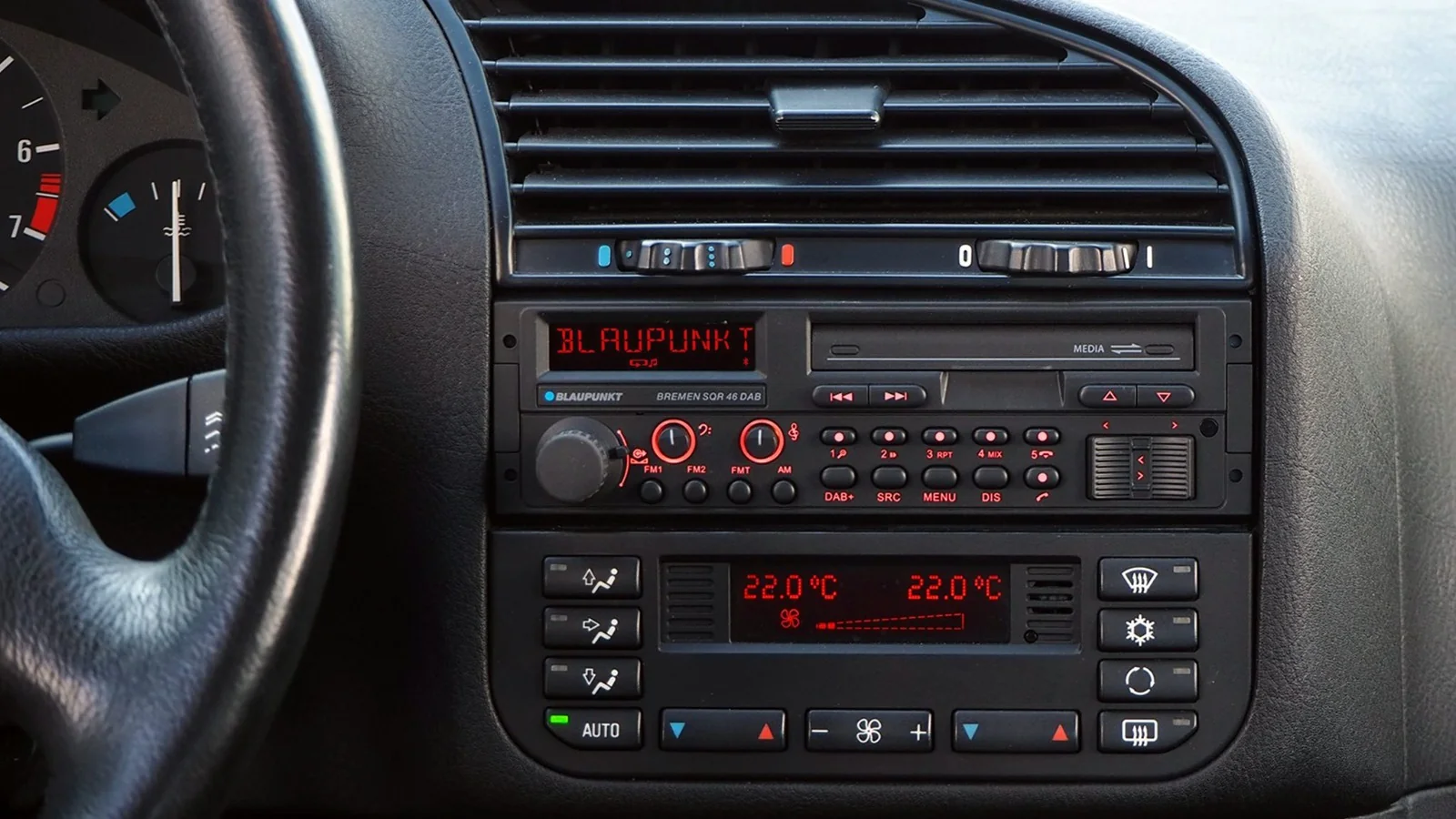 Blaupunkt Bremen SQR 46 DAB im BMW E36