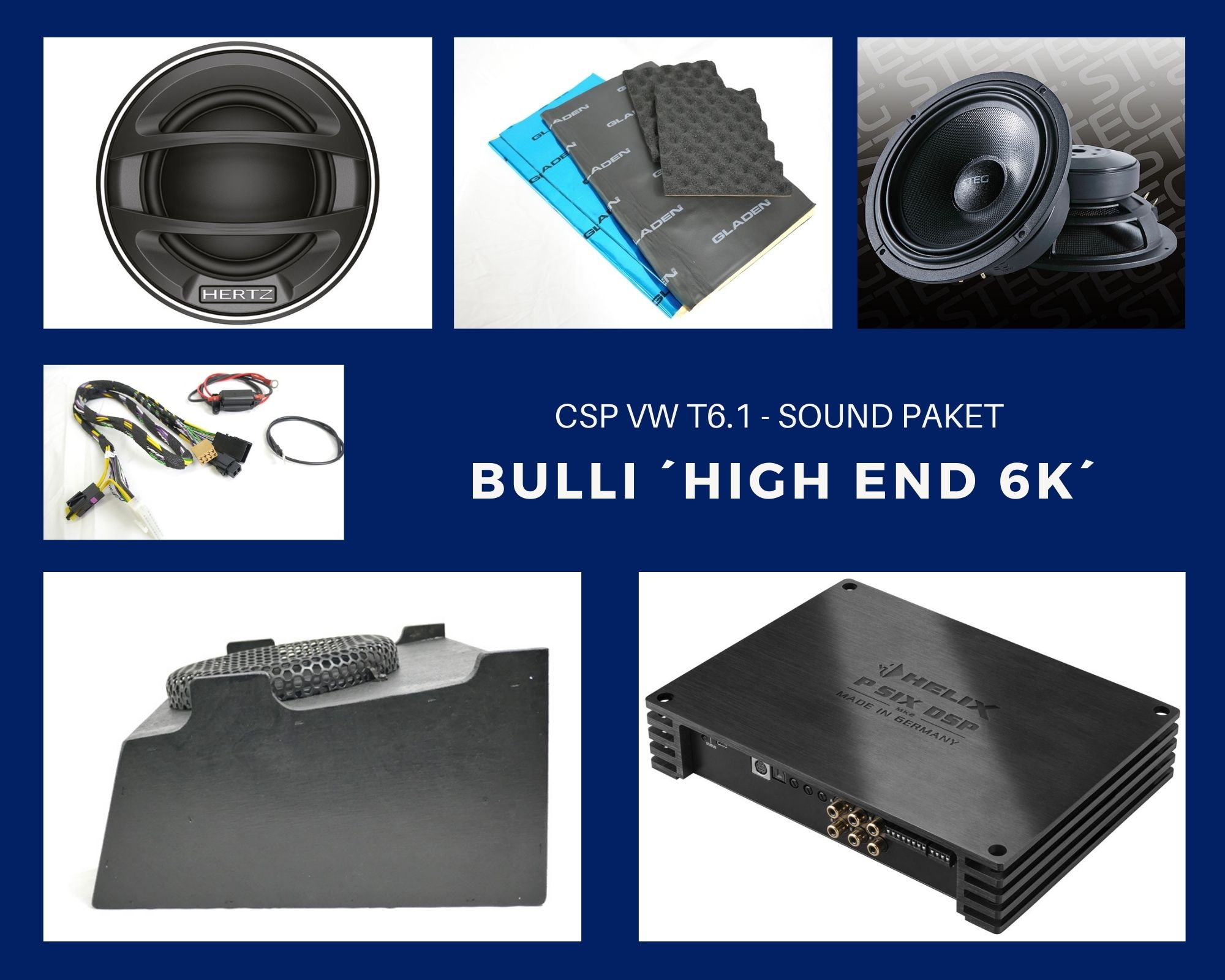 CSP VW Bulli Sound Paket High End 6K