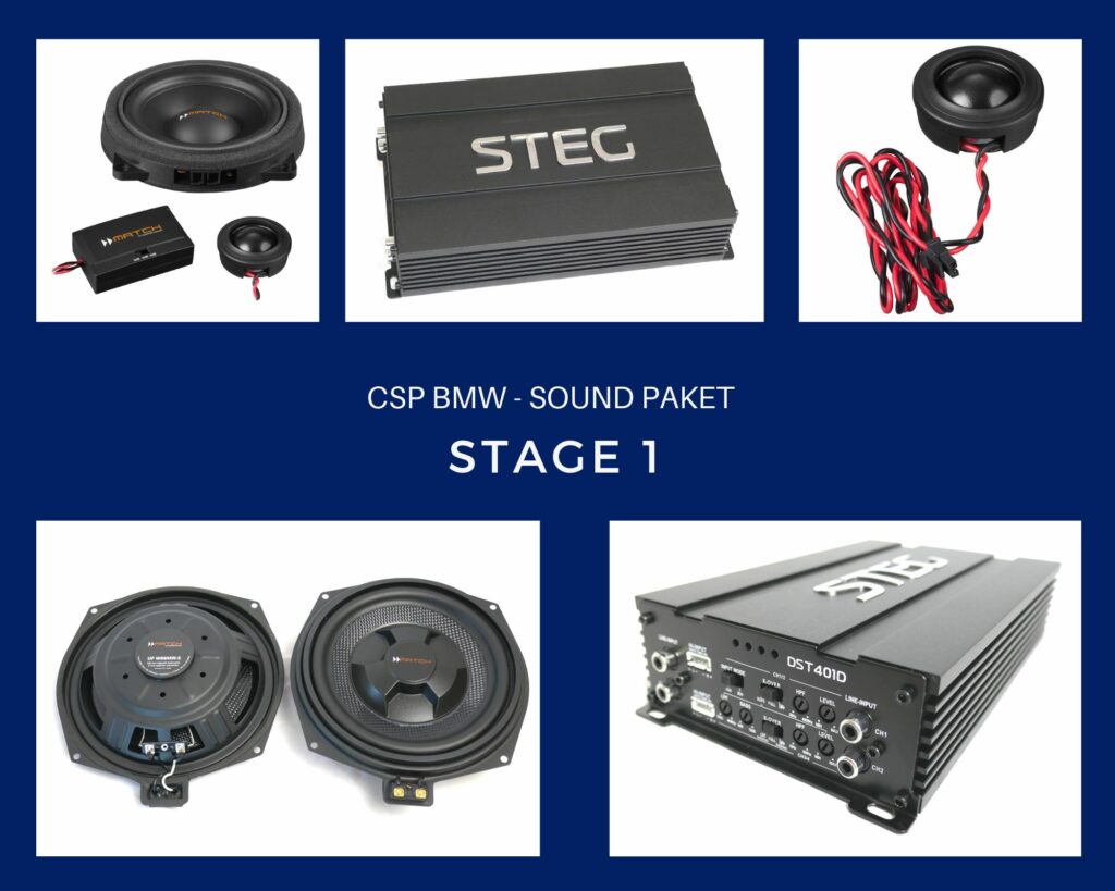 CSP Sound Paket BMW Stage 1