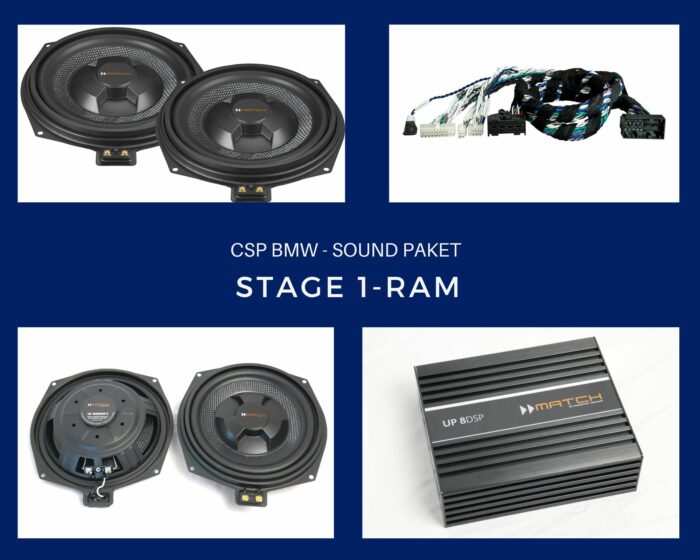 CSP Sound Paket BMW Stage 1 RAM