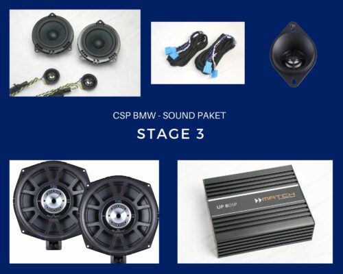 CSP Sound Paket BMW Stage 3