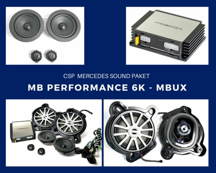 CSP Sound Paket Mercedes Performance 6K MBUX