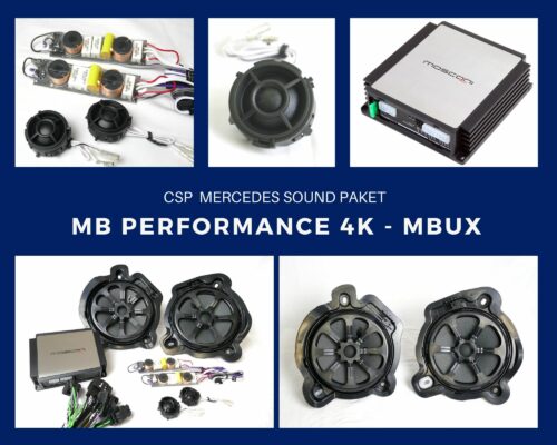 CSP Mercedes Sound Paket Performance 4K MBUX