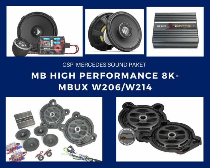 CSP Sound Paket High Performance 8K Mercedes W206 W214