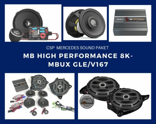 CSP Sound Paket High Performance 8K Mercedes GLE V167