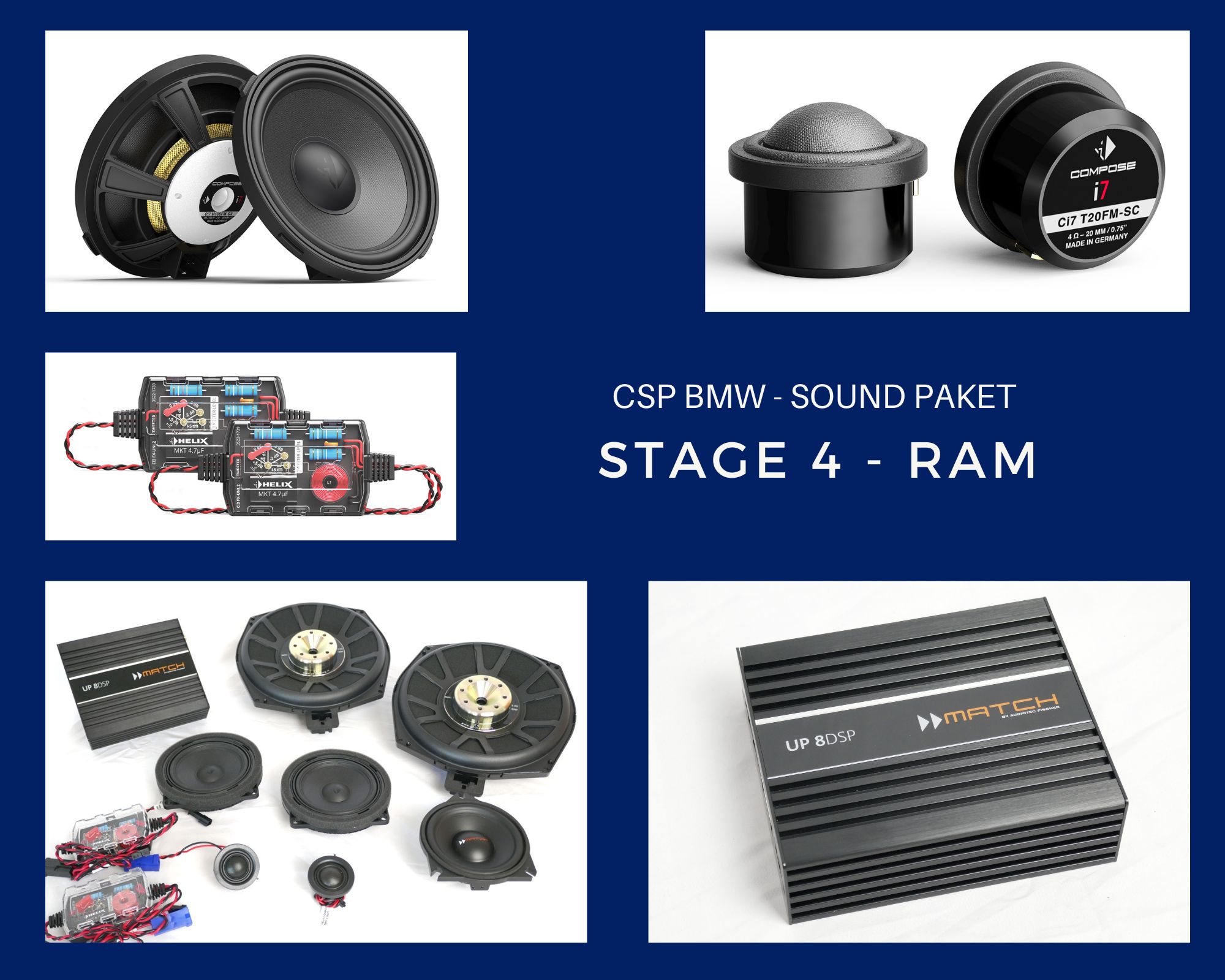CSP Sound Paket BMW Stage 4 RAM